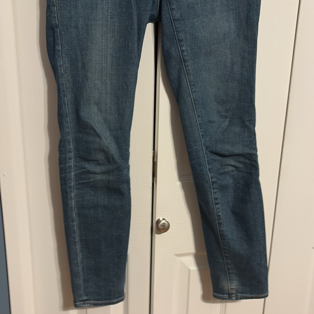 Loft curvy skinny jeans size 24 OO petite - Picture 3 of 7